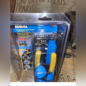 IDEAL 33-622t Compression Connector Installation Kit w/ Data T-Cutter NEW